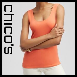chico’s Women’s Microfiber Tank Top Size (2) Like NEW